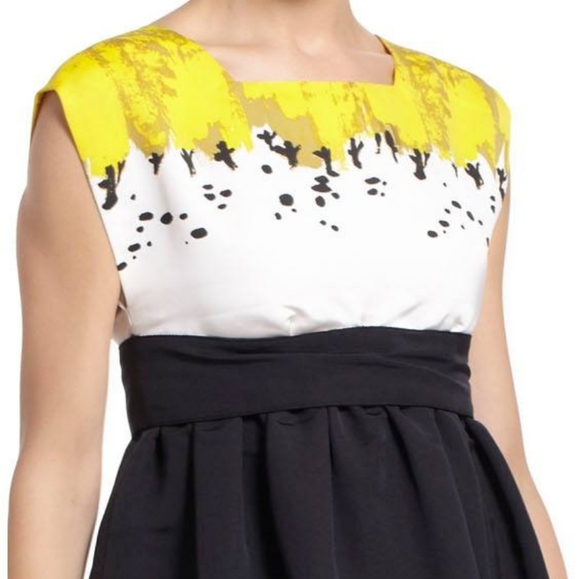 Anthropologie Birdsong Script Dress by Sariah - Picture 4 of 15